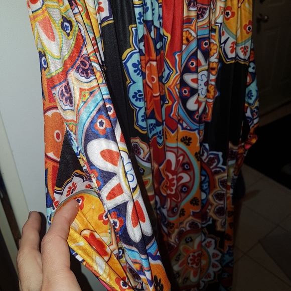 Short sleeve long maxi dress - Picture 4 of 6